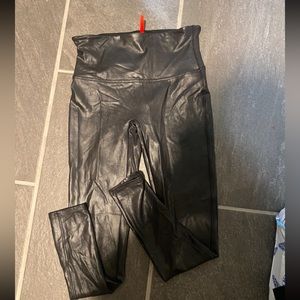 Spanx Faux leather leggings